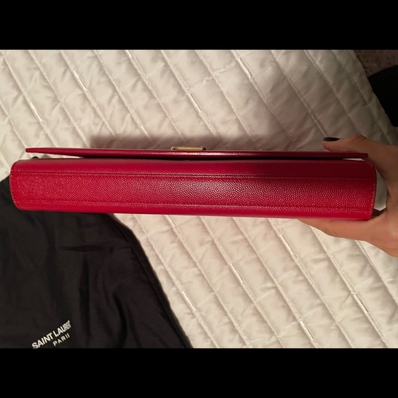 YSL classic monogram clutch - Picture 3 of 5